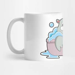 Seal in Bathtub Mug